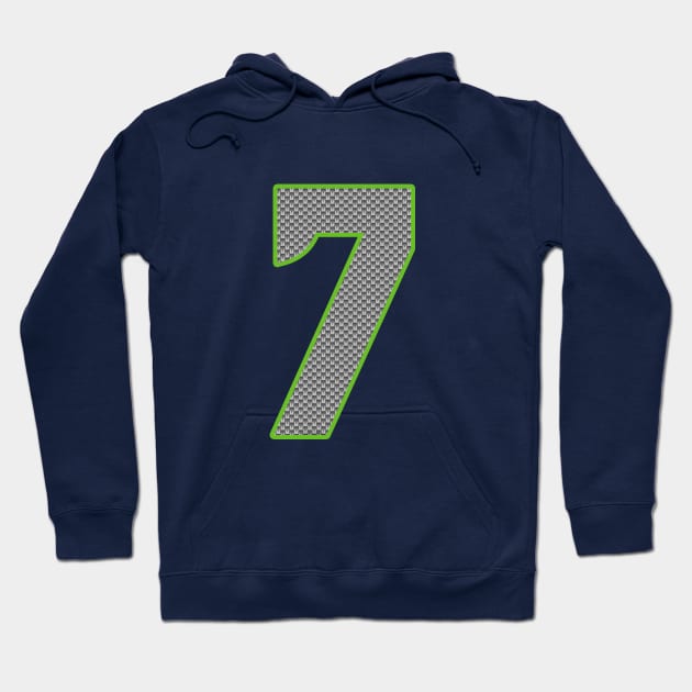 Seattle Seahawks Geno Smith 7 by CH3Media Hoodie by CH3Media